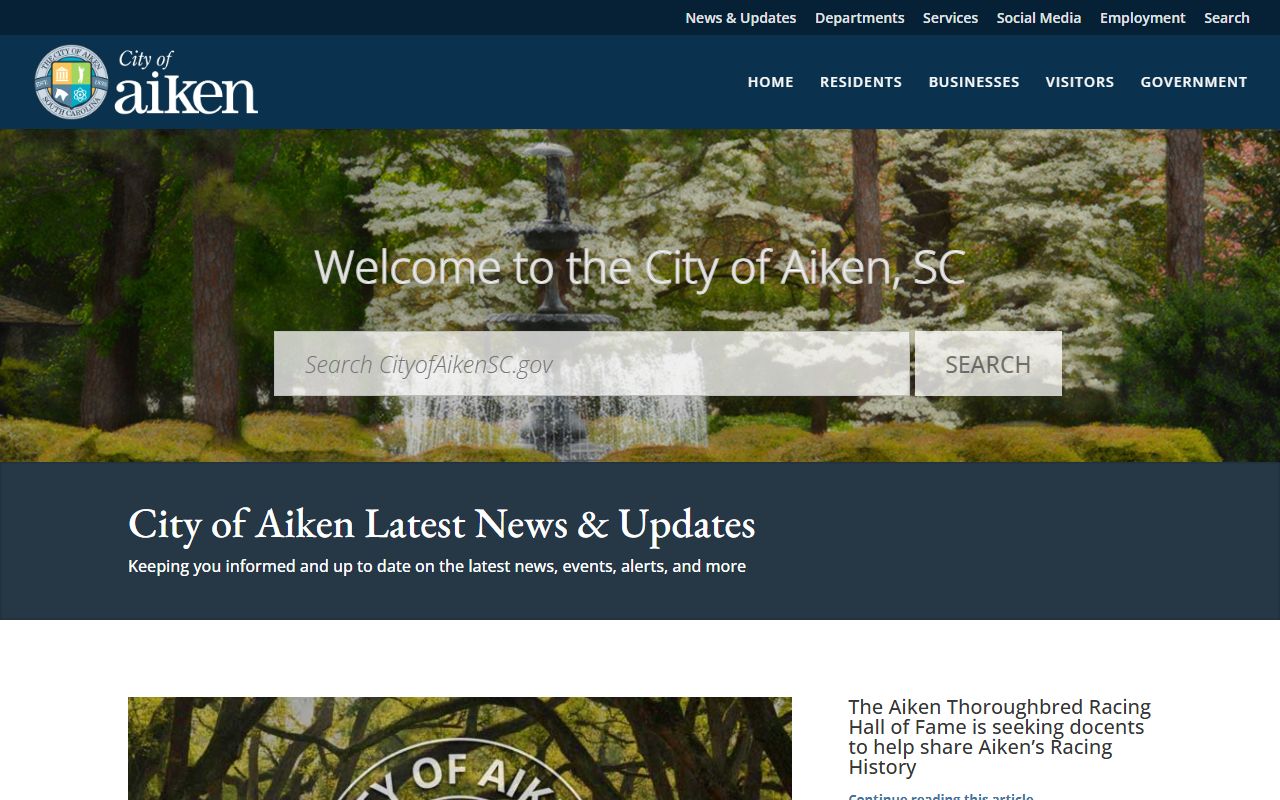 Aiken family court records city of Aiken official