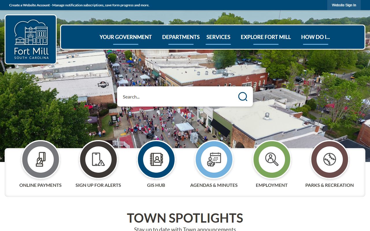 Fort Mill family court records town of Fort Mill official