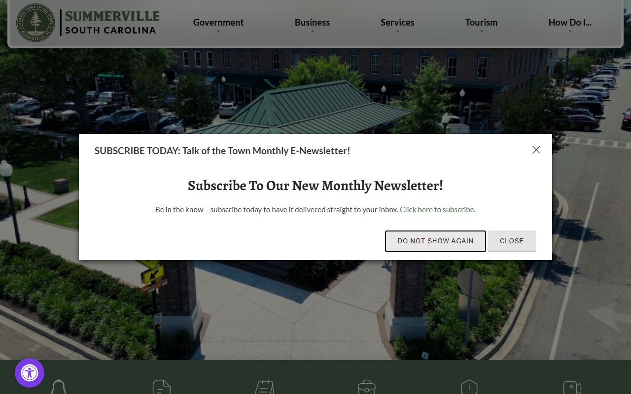 Summerville family court records town of Summerville official website