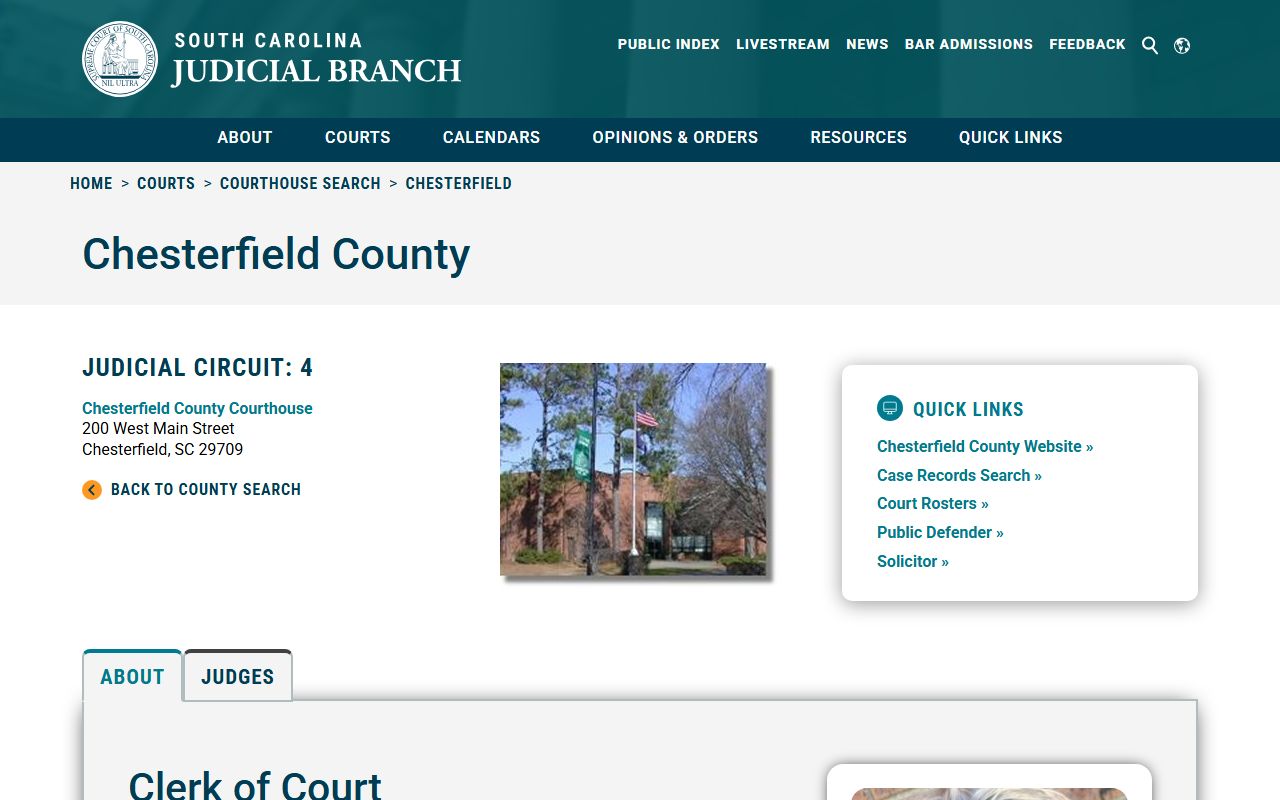Chesterfield County family court records