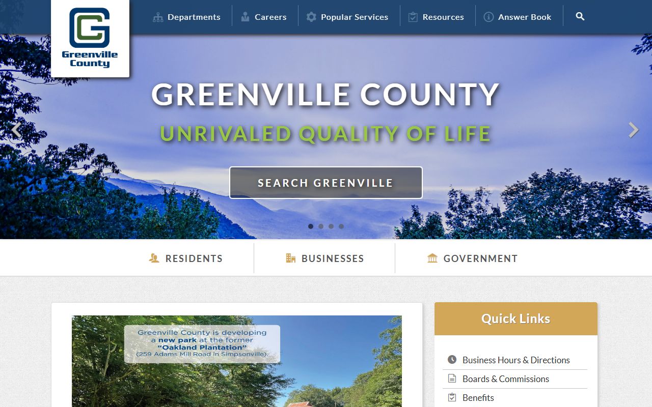 Greenville County family court records official website