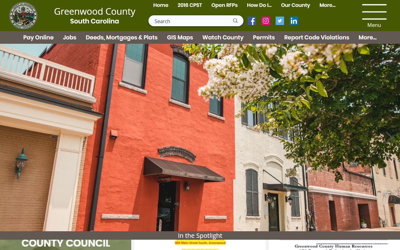 Greenwood County family court records clerk of court official website